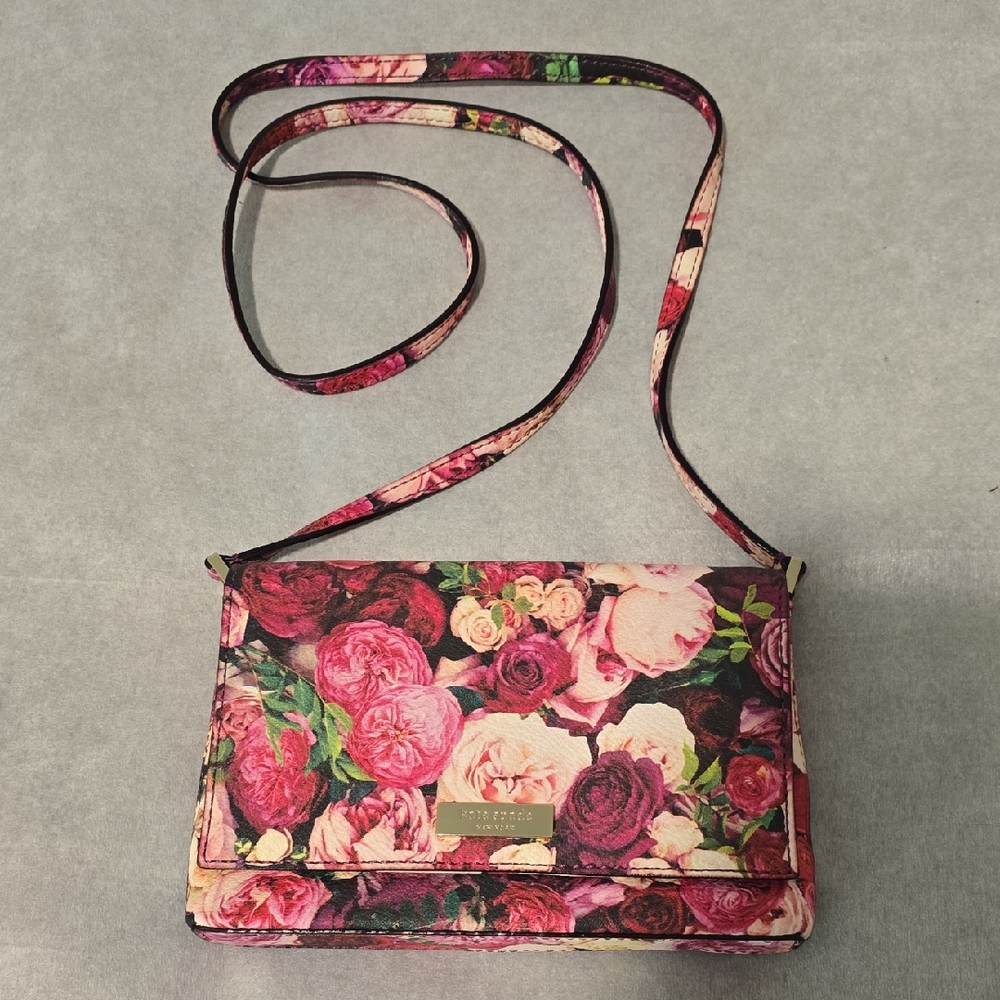 Kate Spade Multicolor Floral Crossbody Bag